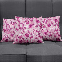 Mokihana Maile Ilima Leis Paniolo Palaka Pillow Cover Hawaiian Omaomo Ulaula Spirit LT9 - Polynesian Pride