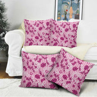 Mokihana Maile Ilima Leis Paniolo Palaka Pillow Cover Hawaiian Omaomo Ulaula Spirit LT9 - Polynesian Pride