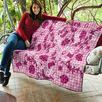 Mokihana Maile Ilima Leis Paniolo Palaka Quilt Hawaiian Omaomo Ulaula Spirit LT9 - Polynesian Pride