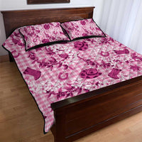 Mokihana Maile Ilima Leis Paniolo Palaka Quilt Bed Set Hawaiian Omaomo Ulaula Spirit LT9 - Polynesian Pride