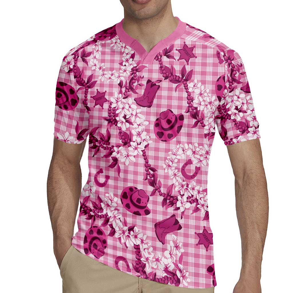 Mokihana Maile Ilima Leis Paniolo Palaka Rugby Jersey Hawaiian Omaomo Ulaula Spirit LT9 - Polynesian Pride