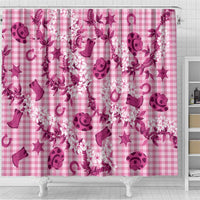 Mokihana Maile Ilima Leis Paniolo Palaka Shower Curtain Hawaiian Omaomo Ulaula Spirit LT9 - Polynesian Pride