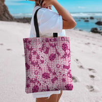 Mokihana Maile Ilima Leis Paniolo Palaka Tote Bag Hawaiian Omaomo Ulaula Spirit LT9 - Polynesian Pride