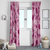 Mokihana Maile Ilima Leis Paniolo Palaka Window Curtain Hawaiian Omaomo Ulaula Spirit LT9 - Polynesian Pride