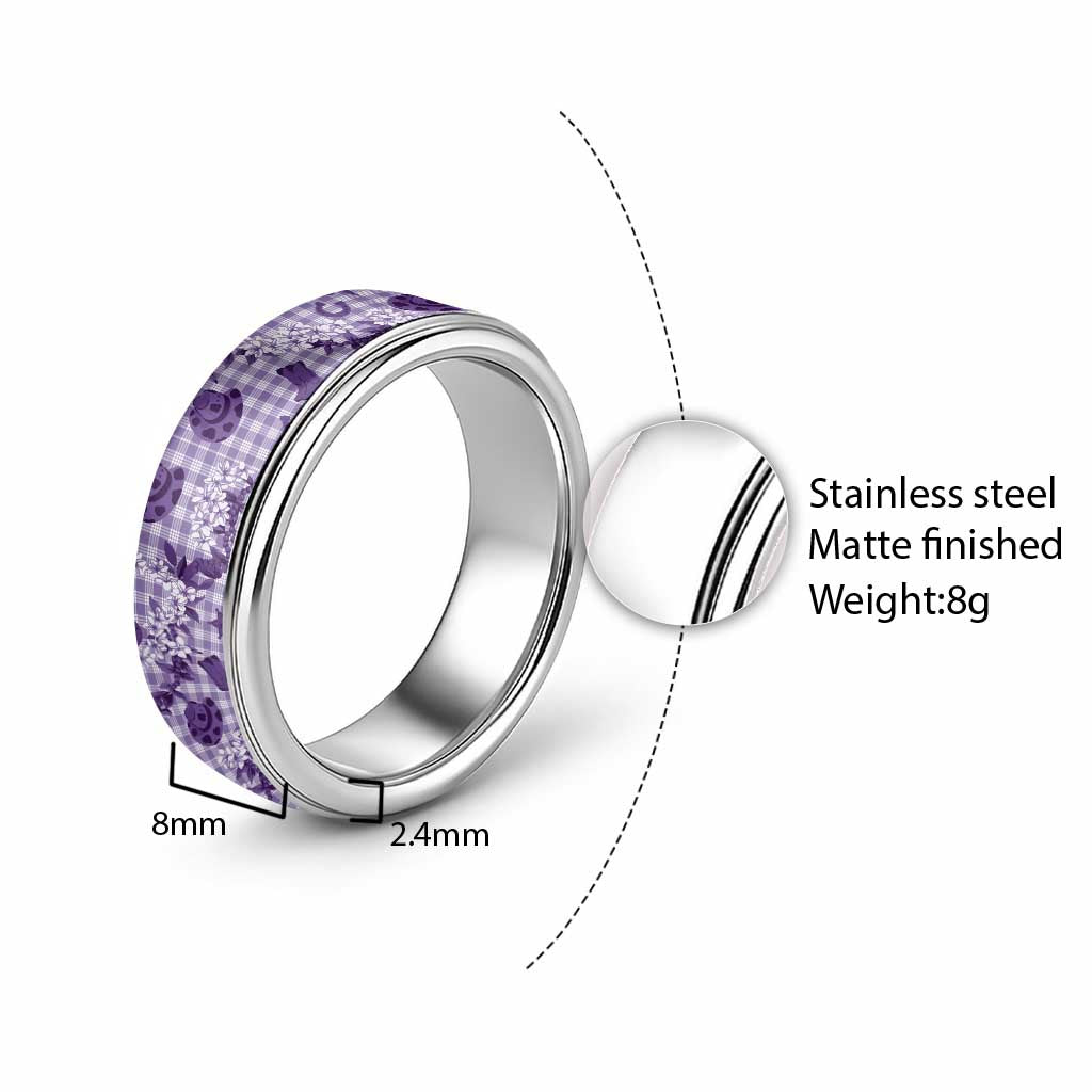 Mokihana Maile Ilima Leis Paniolo Palaka Classic Ring Hawaiian Poni Spirit - Polynesian Pride