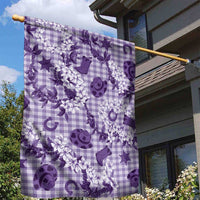 Mokihana Maile Ilima Leis Paniolo Palaka Garden Flag Hawaiian Poni Spirit LT9 - Polynesian Pride