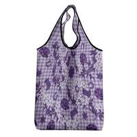 Mokihana Maile Ilima Leis Paniolo Palaka Grocery Bag Hawaiian Poni Spirit LT9 - Polynesian Pride