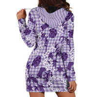 Mokihana Maile Ilima Leis Paniolo Palaka Hoodie Dress Hawaiian Poni Spirit LT9 - Polynesian Pride