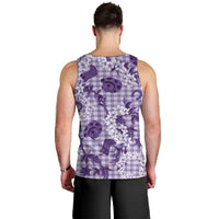Mokihana Maile Ilima Leis Paniolo Palaka Men Tank Top Hawaiian Poni Spirit LT9 - Polynesian Pride