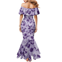 Mokihana Maile Ilima Leis Paniolo Palaka Mermaid Dress Hawaiian Poni Spirit LT9 - Polynesian Pride