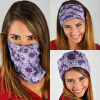 Mokihana Maile Ilima Leis Paniolo Palaka Neck Gaiter Hawaiian Poni Spirit - Polynesian Pride