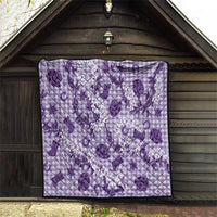 Mokihana Maile Ilima Leis Paniolo Palaka Quilt Hawaiian Poni Spirit - Polynesian Pride