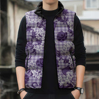 Mokihana Maile Ilima Leis Paniolo Palaka Sleeveless Puffer Jacket Hawaiian Poni Spirit - Polynesian Pride
