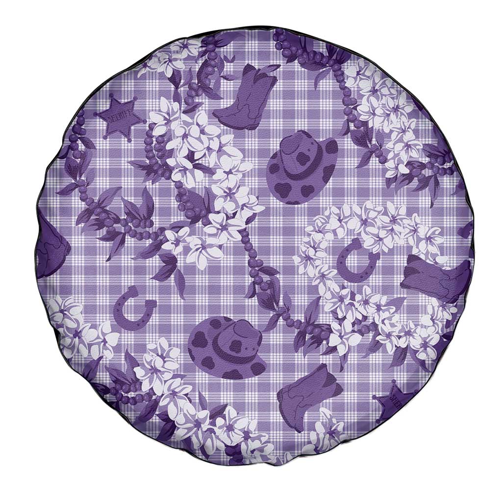 Mokihana Maile Ilima Leis Paniolo Palaka Spare Tire Cover Hawaiian Poni Spirit LT9 - Polynesian Pride