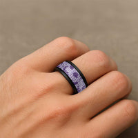 Mokihana Maile Ilima Leis Paniolo Palaka Spinner Ring Hawaiian Poni Spirit - Polynesian Pride