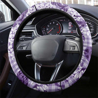 Mokihana Maile Ilima Leis Paniolo Palaka Steering Wheel Cover Hawaiian Poni Spirit LT9 - Polynesian Pride