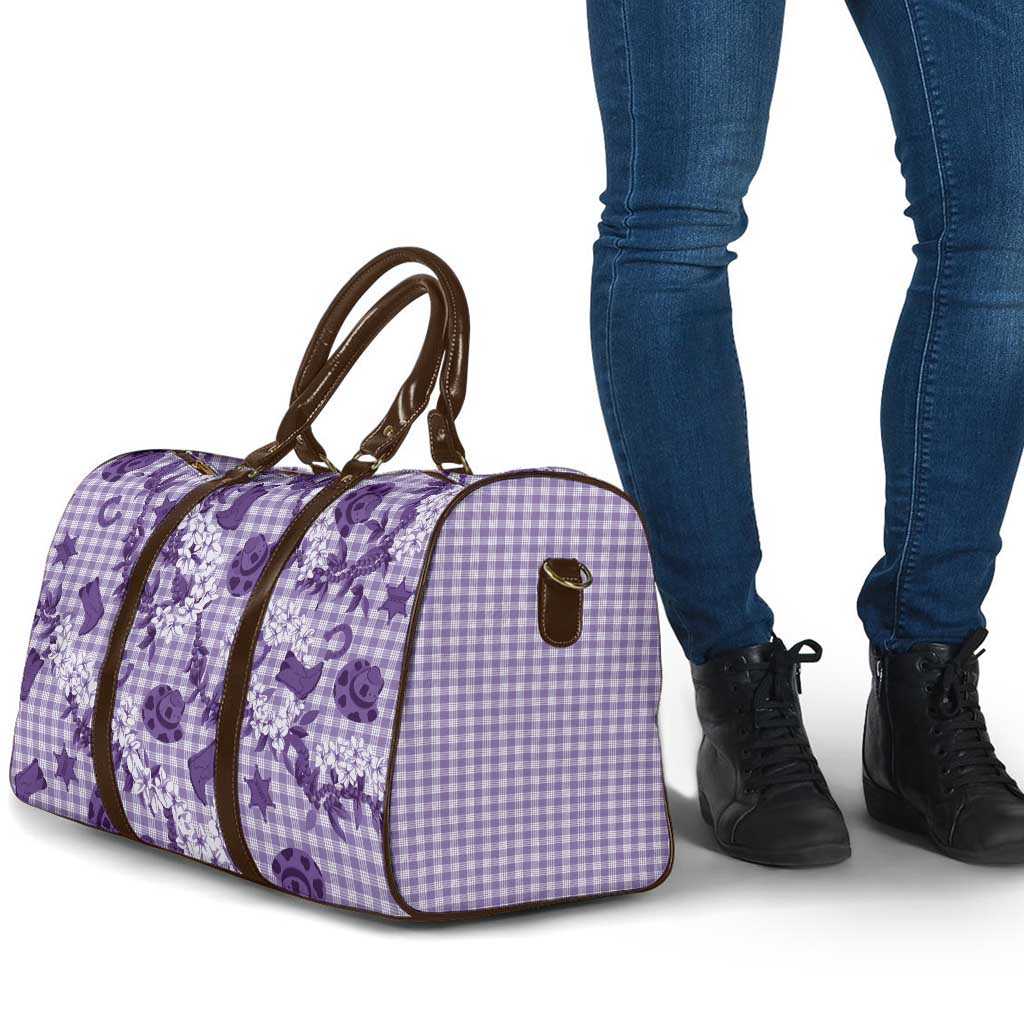 Mokihana Maile Ilima Leis Paniolo Palaka Travel Bag Hawaiian Poni Spirit LT9 - Polynesian Pride