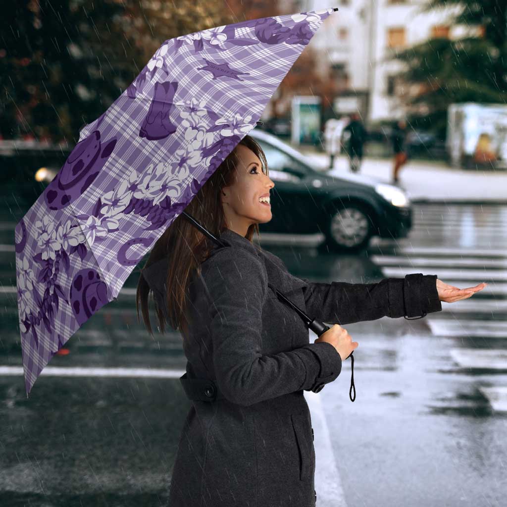 Mokihana Maile Ilima Leis Paniolo Palaka Umbrella Hawaiian Poni Spirit - Polynesian Pride