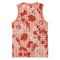 Mokihana Maile Ilima Leis Paniolo Palaka Basketball Jersey Hawaiian Ulaula Spirit LT9 - Polynesian Pride