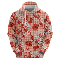 Mokihana Maile Ilima Leis Paniolo Palaka Hoodie Hawaiian Ulaula Spirit LT9 - Polynesian Pride