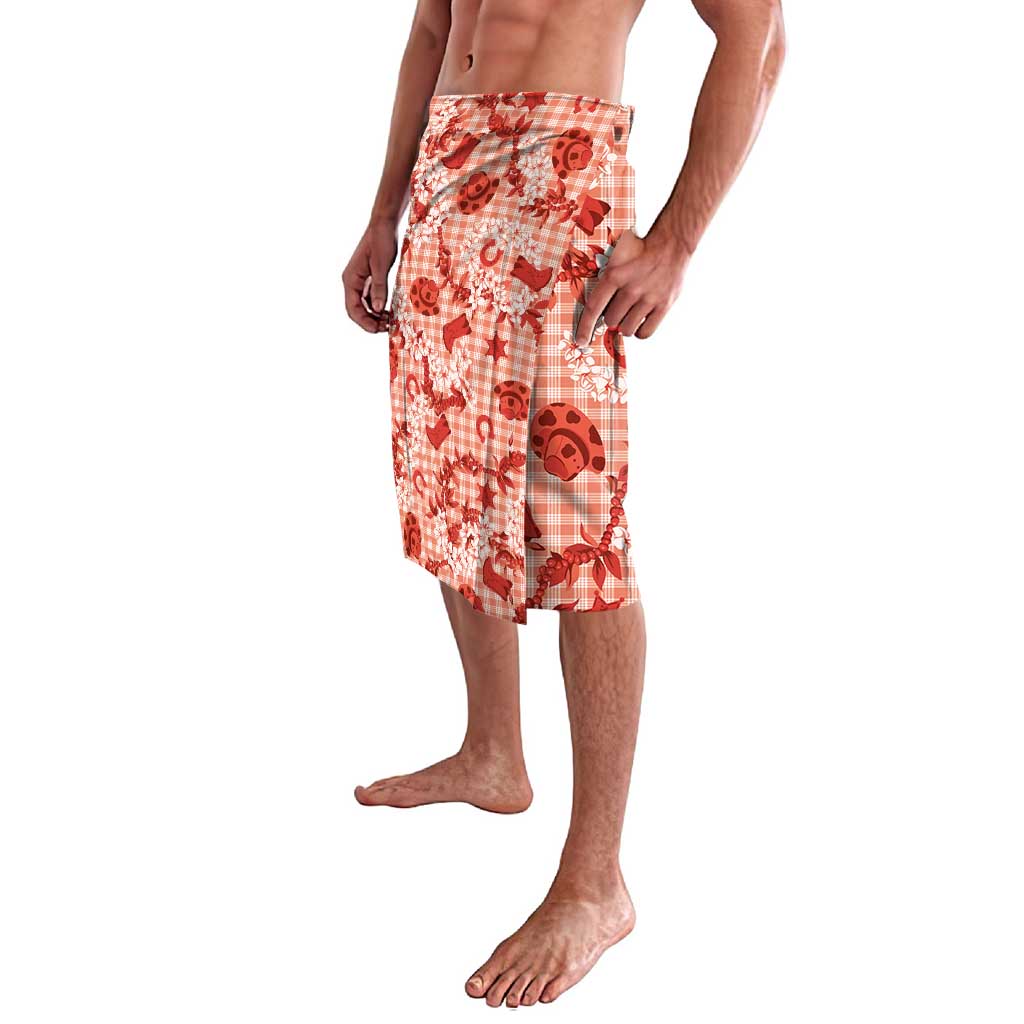 Mokihana Maile Ilima Leis Paniolo Palaka Lavalava Hawaiian Ulaula Spirit - Polynesian Pride