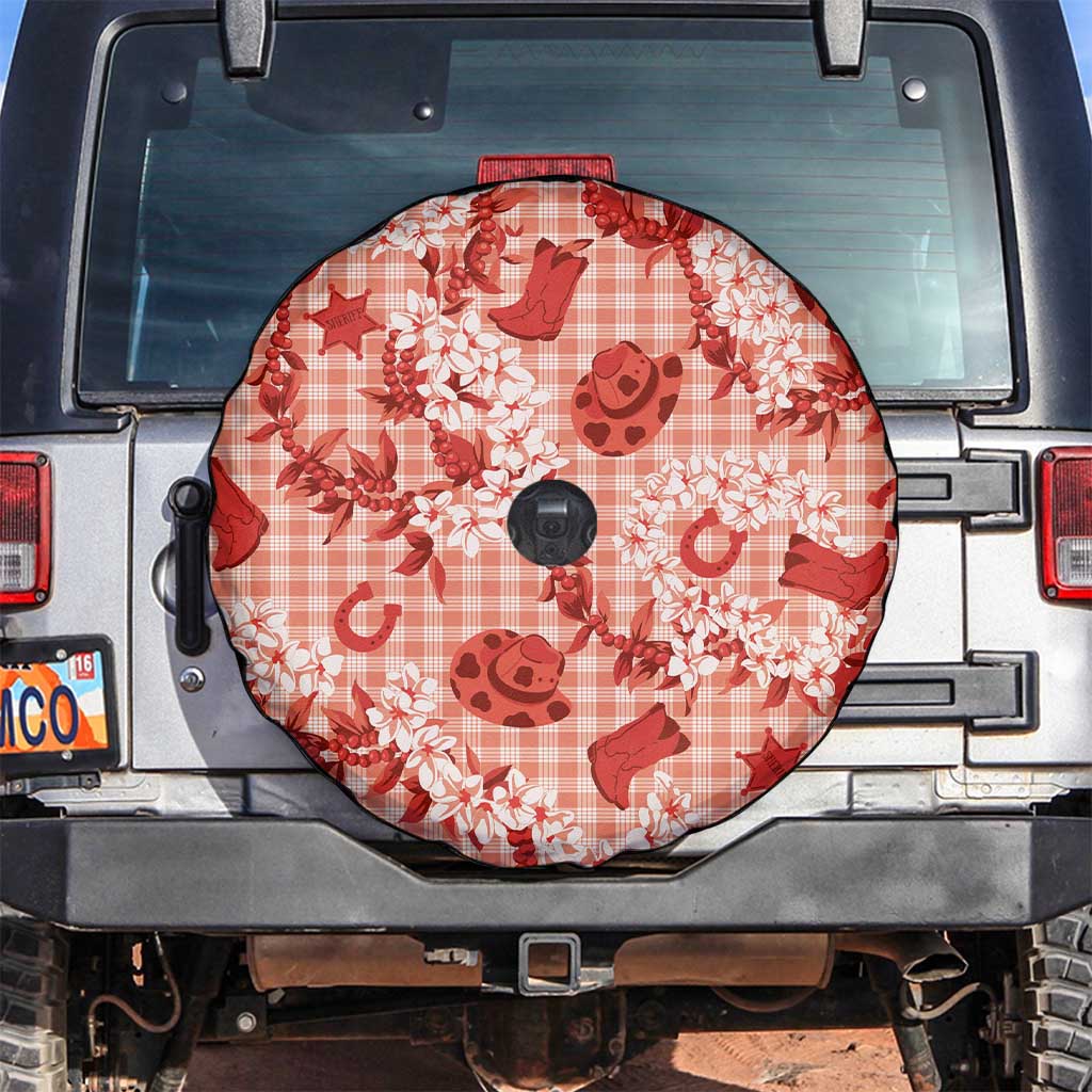 Mokihana Maile Ilima Leis Paniolo Palaka Spare Tire Cover Hawaiian Ulaula Spirit LT9 Red - Polynesian Pride