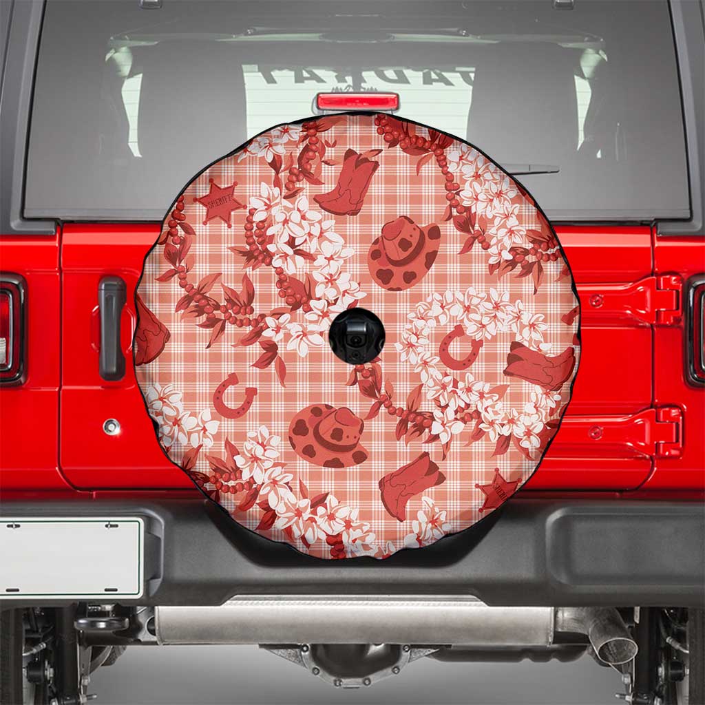 Mokihana Maile Ilima Leis Paniolo Palaka Spare Tire Cover Hawaiian Ulaula Spirit LT9 - Polynesian Pride