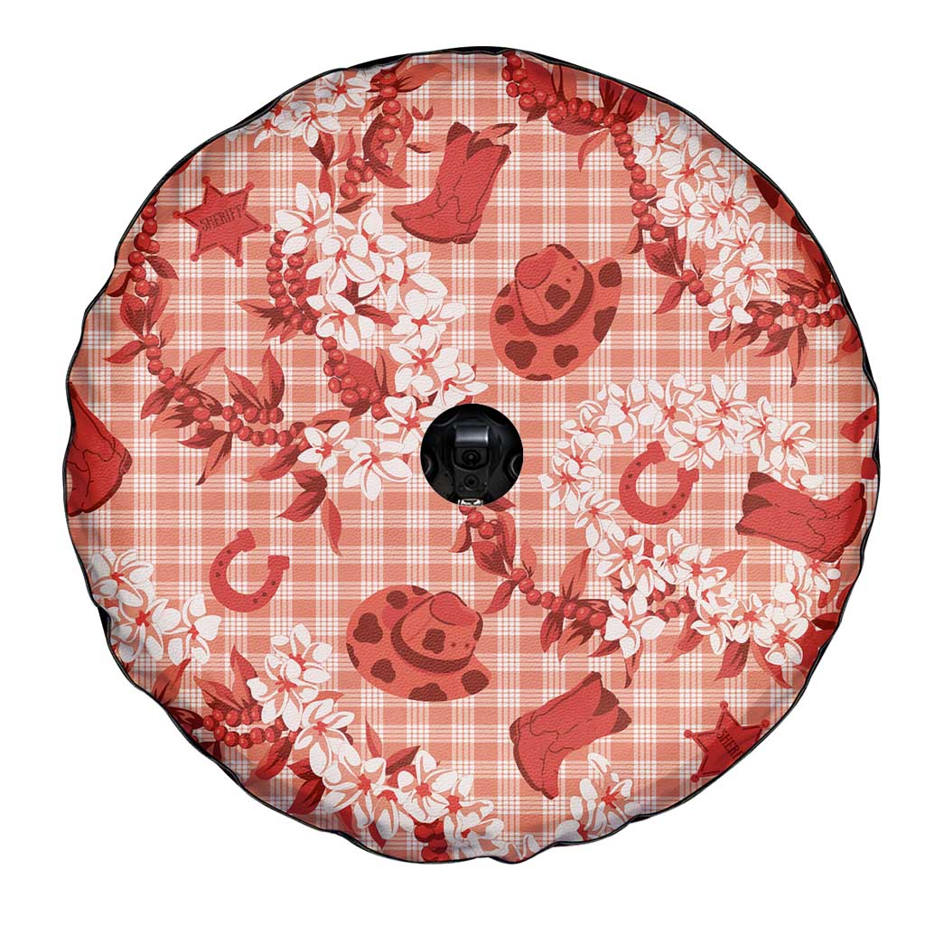 Mokihana Maile Ilima Leis Paniolo Palaka Spare Tire Cover Hawaiian Ulaula Spirit LT9 - Polynesian Pride