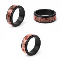 Mokihana Maile Ilima Leis Paniolo Palaka Spinner Ring Hawaiian Ulaula Spirit LT9 - Polynesian Pride