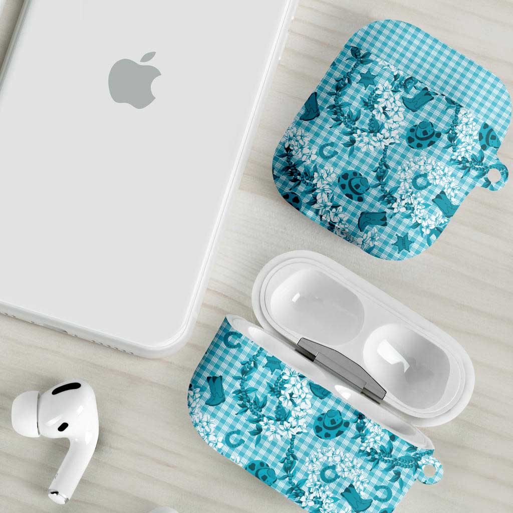 Mokihana Maile Ilima Leis Paniolo Palaka AirPods Case Hawaiian Polu Opa Spirit LT9 - Polynesian Pride