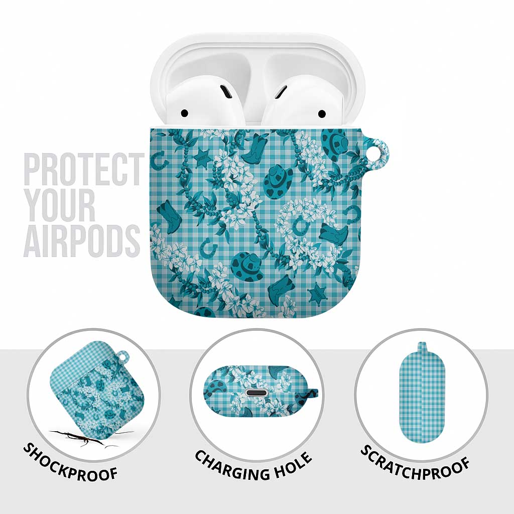Mokihana Maile Ilima Leis Paniolo Palaka AirPods Case Hawaiian Polu Opa Spirit LT9 - Polynesian Pride