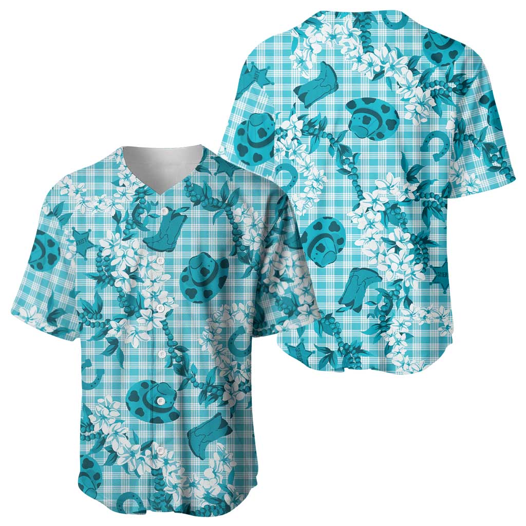 Mokihana Maile Ilima Leis Paniolo Palaka Baseball Jersey Hawaiian Polu Opa Spirit LT9 - Polynesian Pride