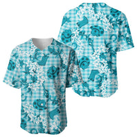 Mokihana Maile Ilima Leis Paniolo Palaka Baseball Jersey Hawaiian Polu Opa Spirit LT9 - Polynesian Pride