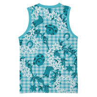 Mokihana Maile Ilima Leis Paniolo Palaka Basketball Jersey Hawaiian Polu Opa Spirit LT9 - Polynesian Pride