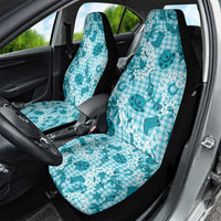 Mokihana Maile Ilima Leis Paniolo Palaka Car Seat Cover Hawaiian Polu Opa Spirit LT9 - Polynesian Pride