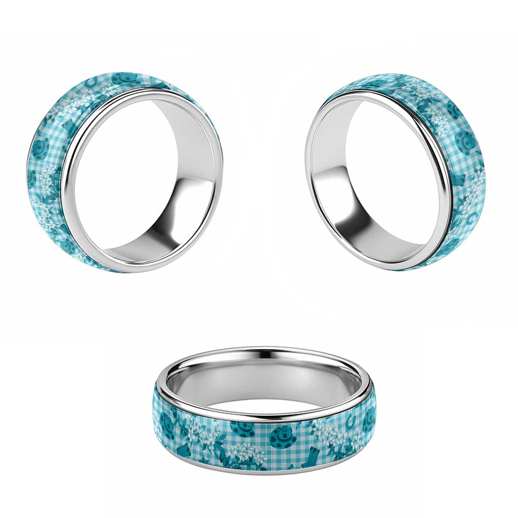 Mokihana Maile Ilima Leis Paniolo Palaka Classic Ring Hawaiian Polu Opa Spirit - Polynesian Pride