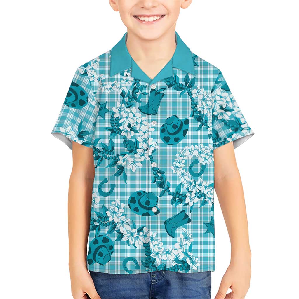 Mokihana Maile Ilima Leis Paniolo Palaka Hawaiian Shirt Hawaiian Polu Opa Spirit LT9 - Polynesian Pride