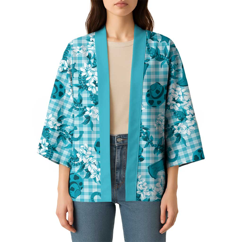 Mokihana Maile Ilima Leis Paniolo Palaka Kimono Hawaiian Polu Opa Spirit LT9 - Polynesian Pride