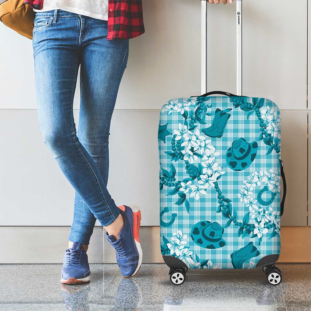 Mokihana Maile Ilima Leis Paniolo Palaka Luggage Cover Hawaiian Polu Opa Spirit LT9 - Polynesian Pride