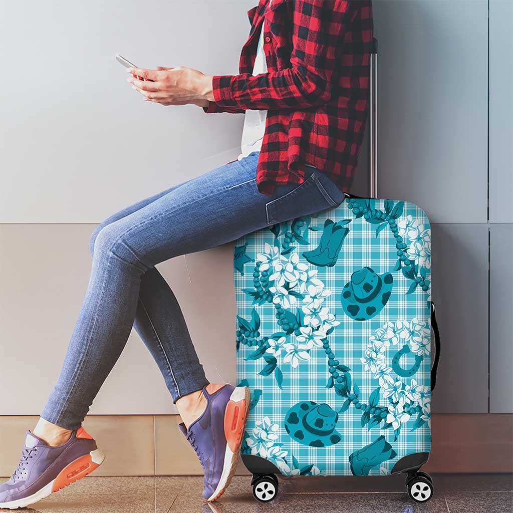 Mokihana Maile Ilima Leis Paniolo Palaka Luggage Cover Hawaiian Polu Opa Spirit LT9 - Polynesian Pride