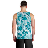 Mokihana Maile Ilima Leis Paniolo Palaka Men Tank Top Hawaiian Polu Opa Spirit LT9 - Polynesian Pride