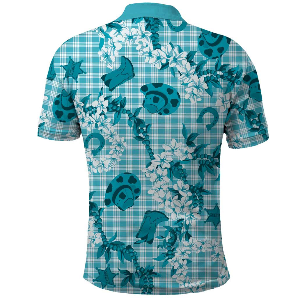 Mokihana Maile Ilima Leis Paniolo Palaka Polo Shirt Hawaiian Polu Opa Spirit LT9 - Polynesian Pride