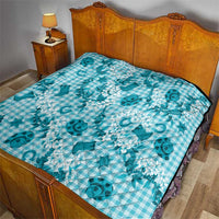Mokihana Maile Ilima Leis Paniolo Palaka Quilt Hawaiian Polu Opa Spirit LT9 - Polynesian Pride