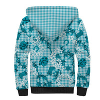 Mokihana Maile Ilima Leis Paniolo Palaka Sherpa Hoodie Hawaiian Polu Opa Spirit LT9 - Polynesian Pride