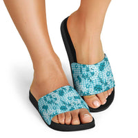 Mokihana Maile Ilima Leis Paniolo Palaka Slide Sandals Hawaiian Polu Opa Spirit LT9 - Polynesian Pride