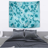 Mokihana Maile Ilima Leis Paniolo Palaka Tapestry Hawaiian Polu Opa Spirit LT9 - Polynesian Pride
