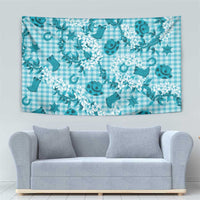 Mokihana Maile Ilima Leis Paniolo Palaka Tapestry Hawaiian Polu Opa Spirit LT9 - Polynesian Pride
