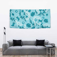 Mokihana Maile Ilima Leis Paniolo Palaka Tapestry Hawaiian Polu Opa Spirit LT9 - Polynesian Pride