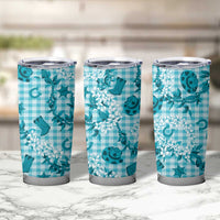 Mokihana Maile Ilima Leis Paniolo Palaka Tumbler Cup Hawaiian Polu Opa Spirit LT9 - Polynesian Pride