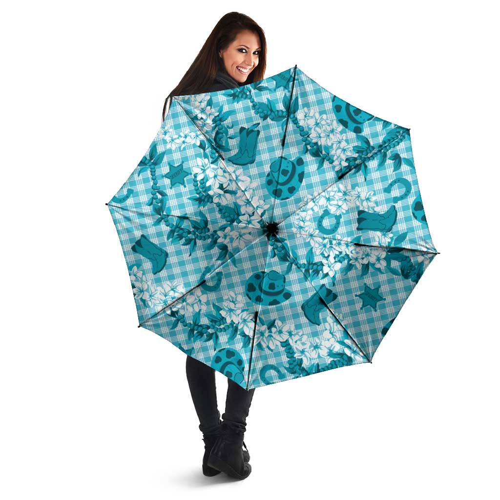 Mokihana Maile Ilima Leis Paniolo Palaka Umbrella Hawaiian Polu Opa Spirit LT9 - Polynesian Pride